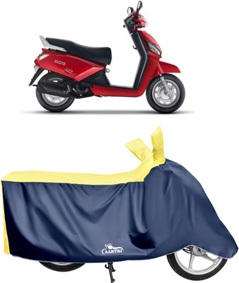 DROHAR Waterproof Two Wheeler Cover for Mahindra(Gusto, Yellow)