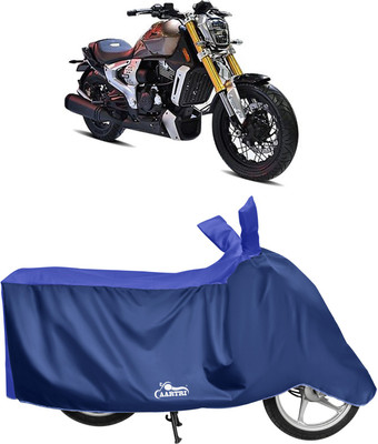 DROHAR Waterproof Two Wheeler Cover for TVS(Zeppelin, Blue)