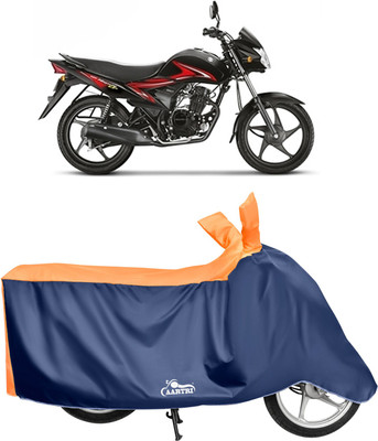 DROHAR Waterproof Two Wheeler Cover for Suzuki(Hayate, Orange)
