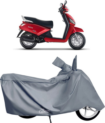 XAFO Waterproof Two Wheeler Cover for Mahindra(Gusto, Grey)