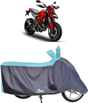 DROHAR Waterproof Two Wheeler Cover for Ducati(Hypermotard, Blue)