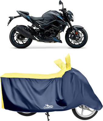 DROHAR Waterproof Two Wheeler Cover for Suzuki(GSX, Yellow)