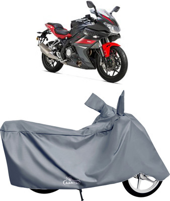 DROHAR Waterproof Two Wheeler Cover for Benelli(302R, Grey)