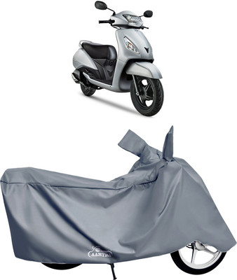XAFO Waterproof Two Wheeler Cover for TVS(Jupiter, Grey)