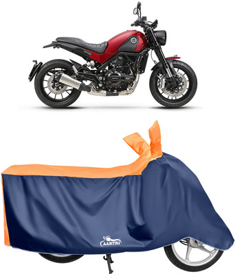 DROHAR Waterproof Two Wheeler Cover for Benelli(Leoncino, Orange)