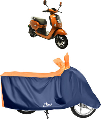 DROHAR Waterproof Two Wheeler Cover for Okinawa(Lite, Orange)