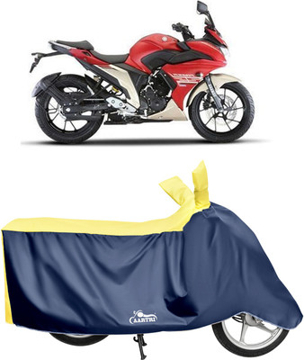 DROHAR Waterproof Two Wheeler Cover for Yamaha(Fazer-250, Yellow)