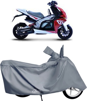 DROHAR Waterproof Two Wheeler Cover for TVS(Creon, Grey)