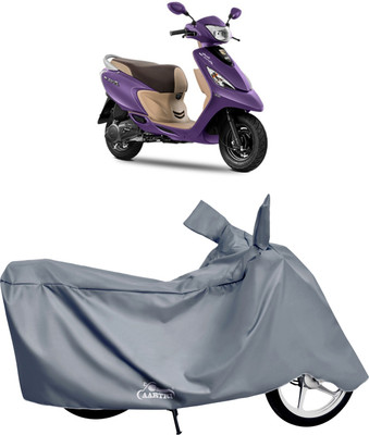 DROHAR Waterproof Two Wheeler Cover for TVS(Zest, Grey)