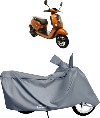 DROHAR Waterproof Two Wheeler Cover for Okinawa(Lite, Grey)