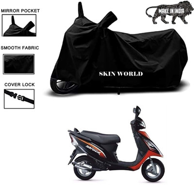 APNEK Waterproof Two Wheeler Cover for TVS(Streek, Black)