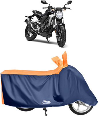 XAFO Waterproof Two Wheeler Cover for Honda(CB300R, Orange)