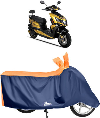 DROHAR Waterproof Two Wheeler Cover for Okinawa(Praise, Orange)