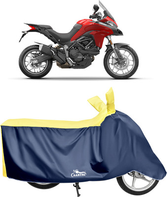 DROHAR Waterproof Two Wheeler Cover for Ducati(Multistrada, Yellow)