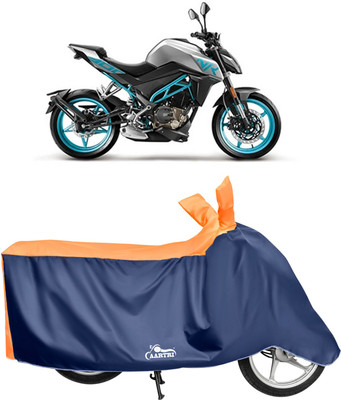 XAFO Waterproof Two Wheeler Cover for CFMoto(300NK, Orange)