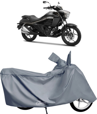 DROHAR Waterproof Two Wheeler Cover for Suzuki(Intruder, Grey)
