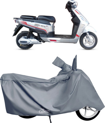 XAFO Waterproof Two Wheeler Cover for Hero(Electric, Grey)