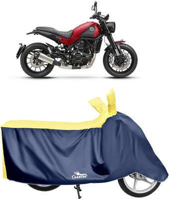 DROHAR Waterproof Two Wheeler Cover for Benelli(Leoncino, Yellow)
