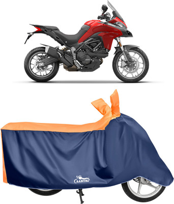 XAFO Waterproof Two Wheeler Cover for Ducati(Multistrada, Orange)