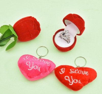 PRIDE STORE Artificial Flower, Soft Toy, Keychain, Jewellery Gift Set