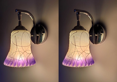 PR Prashant Swing Arm Wall Light Wall Lamp Without Bulb(Pack of 2)