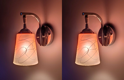PR Prashant Swing Arm Wall Light Wall Lamp Without Bulb(Pack of 2)