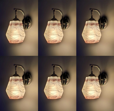 PR Prashant Swing Arm Wall Light Wall Lamp Without Bulb(Pack of 6)