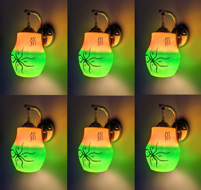 PR Prashant Swing Arm Wall Light Wall Lamp Without Bulb(Pack of 6)