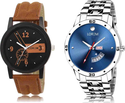 LOREM LR01-LR105 Analog Watch  - For Men