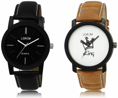 LOREM LR05-LR18 Analog Watch  - For Men