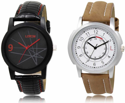 LOREM LR08-LR17 Analog Watch  - For Men