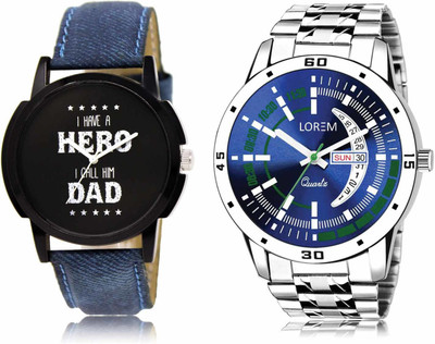LOREM LR07-LR110 Analog Watch  - For Men