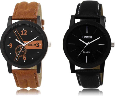 LOREM LR01-LR05 Analog Watch  - For Men