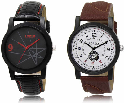 LOREM LR08-LR11 Analog Watch  - For Men