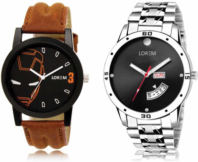 LOREM LR04-LR104 Analog Watch  - For Men