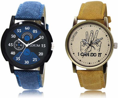 LOREM LR02-LR30 Analog Watch  - For Men