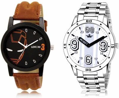 LOREM LR04-LR111 Analog Watch  - For Men