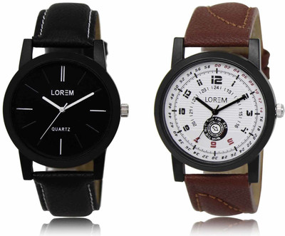 LOREM LR05-LR11 Analog Watch  - For Men