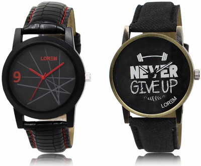 LOREM LR08-LR27 Analog Watch  - For Men