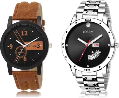 LOREM LR01-LR104 Analog Watch  - For Men