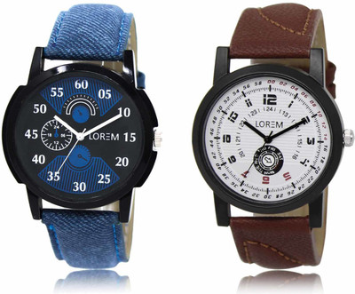 LOREM LR02-LR11 Analog Watch  - For Men