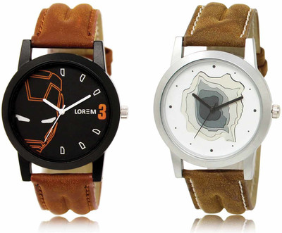 LOREM LR04-LR09 Analog Watch  - For Men