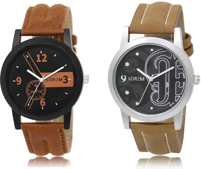 LOREM LR01-LR14 Analog Watch  - For Men