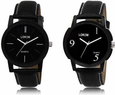 LOREM LR05-LR06 Analog Watch  - For Men
