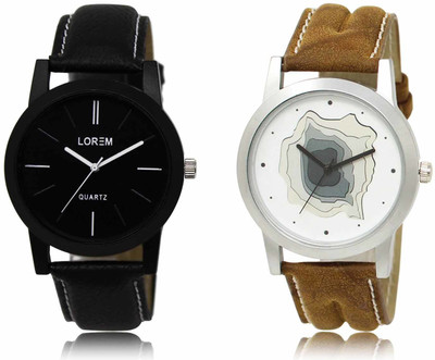 LOREM LR05-LR09 Analog Watch  - For Men
