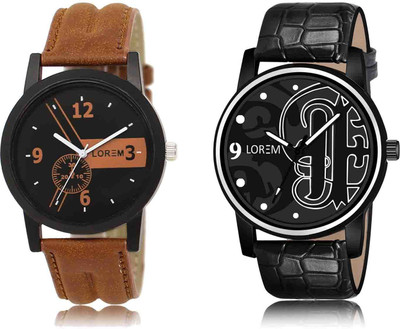 LOREM LR01-LR70 Analog Watch  - For Men