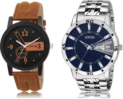 LOREM LR01-LR102 Analog Watch  - For Men