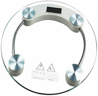 QNOVE Human Body Weight Machine- weight scale machine 419/CQAA Weighing Scale(Transparent)