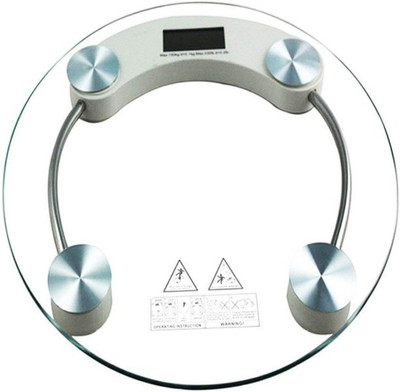 QNOVE Weight Scale- human body weight machine 50/CQAA Weighing Scale(Transparent)