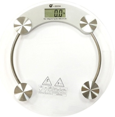 Kelo Weight Machine For Home- weight scale 298/KKa Weighing Scale(Transparent)